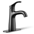 Product Image of Simplice Single Handle Lav Faucet, 1.2 GPM (Matte Black), K-27389-4-BL