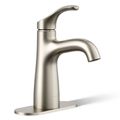 Product Image of Simplice Single Handle Lav Faucet, 0.5 GPM (Brushed Nickel), K-27389-4N-BN