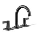 Product Image of Venza Two Handle Widespread Lav Faucet, 1.2 GPM (Matte Black), K-28125-4-BL