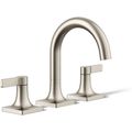 Product Image of Venza Two Handle Widespread Lav Faucet, 1.2 GPM (Brushed Nickel), K-28125-4-BN