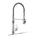 Product Image of Bellera Semi-Professional 1-Handle Pull Out Kitchen Faucet (Polished Chrome), K-29106-CP