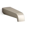 Product Image of Pitch Wall Mount Tub Spout, Non-Diverter (Brushed Nickel), K-30105-BN