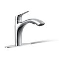 Product Image of Rival 1-Handle Pull Out Kitchen Faucet (Polished Chrome), K-30468-CP