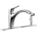 Product Image of Rival 1-Handle Swing Spout Kitchen Faucet with Spray (Polished Chrome), K-30471-CP