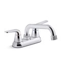 Product Image of Jolt 2-Handle Utility Sink Faucet 3/4" Threaded GHT Spout (Polished Chrome), K-30619-CP