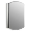 Product Image of Archer 20" W x 31" H Aluminum Single-Door Medicine Cabinet with Mirrored Door, K-3073-NA