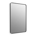 Product Image of Essential 30" x 45" Rectangular Framed Mirror, Matte Black, K-31365-BLL