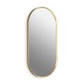Product Image of Essential 18" x 36" Capsule Framed Mirror, Brushed Gold, K-31371-BGL