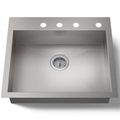 Product Image of Vault 24" Undermount Single Bowl Kitchen Sink, ADA Compliant, K-3894-NA