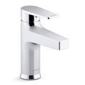 Product Image of Taut Commercial Lav Faucet with Grid Drain, 0.5 GPM (Polished Chrome), K-46029-4-CP