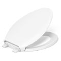 Product Image of Cachet ReadyLatch Quiet-Close Elongated Toilet Seat (White), K-4636-RL-0