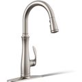 Product Image of Bellera 1-Handle Pull Down Kitchen Faucet (Stainless Steel), K-560-VS