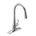Product Image of Simplice Pull-Down Secondary Kitchen Faucet (Polished Chrome), K-597-CP