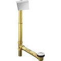 Product Image of Clearflo 1-1/2" Contoured Pop-Up Drain with Overflow (Polished Chrome), K-7147-AF-CP