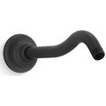 Product Image of Artifacts Shower Arm and Flange (Matte Black), K-72775-BL