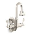 Product Image of Triton Bowe Cannock Wall-Mount Lav Faucet, 1.2 GPM (Bright Nickel), K-730T70-4AJR-SR