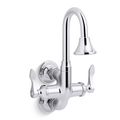 Product Image of Triton Bowe Cannock Wall-Mount Lav Faucet, 12 GPM (Polished Chrome), K-730T70-4AR-CP