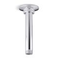 Product Image of 6" Ceiling-Mount Shower Arm and Flange (Polished Chrome), K-7394-CP