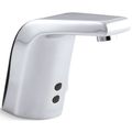 Product Image of Sculpted Touchless Lav Faucet with Insight Sensor Technology & Temperature Mixer, HES Powered, Less Drain, 0.35 GPM, K-7515-SATA-CP