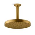 Product Image of Awaken 8" Rain Showerhead, 1.75 GPM (Moderne Brass), K-76464-G-2MB