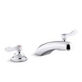Product Image of Triton Bowe 8" Centerset Widespread Bathroom Sink Faucet with Lever Handles, Laminar Flow, 1.0 GPM, K-800T20-4AKL-CP