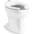Product Image of Wellcomme Ultra Floor-Mount Top Spud Flushometer Bowl with Lugs (White)