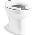Product Image of Wellcomme Ultra Floor-Mount Top Spud Antimicrobial Flushometer Bowl (White)