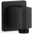 Product Image of Awaken Wall Supply Elbow for Hand Shower w/ Check Valve (Matte Black), K-98351-BL