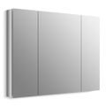 Product Image of Verdera 40" W x 30" H Three-Door Medicine Cabinet with Mirrored Doors, K-99010-NA