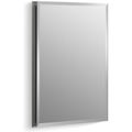 Product Image of 16" W x 20" H Aluminum Single-Door Medicine Cabinet with Mirrored Door