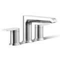 Product Image of Hint Two Handle Deck Mount Bathroom Faucet, Trim Only (Polished Chrome)