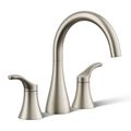 Product Image of Simplice Two Handle Deck Mount Bathroom Faucet, Trim Only (Brushed Nickel), K-T26426-4-BN