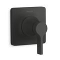 Product Image of Venza MasterShower Transfer Valve Trim with Lever Handle (Matte Black)