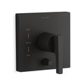 Product Image of Honesty Rite-Temp Valve Trim with Push-Button Diverter (Matte Black)