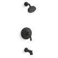 Product Image of Simplice Rite-Temp Bath and Shower Trim Kit, 1.75 GPM (Matte Black)