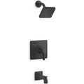 Product Image of Venza Rite-Temp Bath and Shower Trim Kit, 1.75 GPM (Matte Black)
