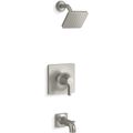 Product Image of Venza Rite-Temp Bath and Shower Trim Kit, 1.75 GPM (Brushed Nickel)