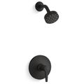 Product Image of Pitch Rite-Temp Shower Trim Kit, 2.5 GPM (Matte Black)