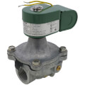 Product Image of 1" Threaded Normally Closed 2-Way High Pressure Pilot Operated Gas Shutoff Valve (120V)