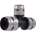 Product Image of 1" x 1" x 3/4" SharkBite EvoPEX Reducing Tee (2 Pack)
