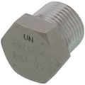 Product Image of T304 1/2" Stainless Steel Hex Head Plug