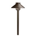 Product Image of Stepped Dome 12V 2700K Path Light Textured (Architectural Bronze)
