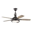 Product Image of Hatteras Bay LED 3000K 52" Fan (Anvil Iron)