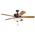 Product Image of 52" Basics Pro Select Fan (Satin Natural Bronze)