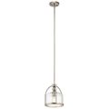 Product Image of 9.5" 1 Light Mini Pendant (Brushed Nickel)