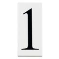 Product Image of Address Light Number 1 Panel (White)