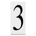 Product Image of Address Light Number 3 Panel (White)