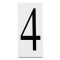 Product Image of Address Light Number 4 Panel (White)
