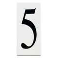 Product Image of Address Light Number 5 Panel (White)