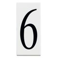 Product Image of Address Light Number 6 Panel (White)